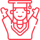 happy student icon